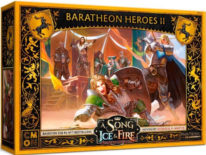 Baratheon Heroes II Boite de jeu